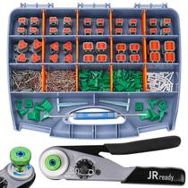 Kit de Conectores JRready DW5011 Deutsch DT 2-6 Pinos IP68 Kit de Conectores JRready DW5011 Deutsch DT 2-6 Pinos IP68