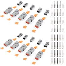 Kit de conectores JRReady ST6285 Deutsch DTP tamanho 12 25A à prova d'água