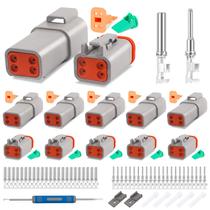 Kit de Conectores JRready ST6327-4 Deutsch 4 Pines DT Impermeable Kit de Conectores JRready ST6327-4 Deutsch 4 Pines DT Impermeable