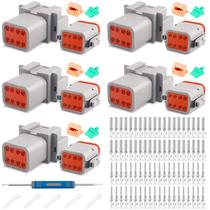 Kit de Conectores JRready ST6327-8 Serie Deutsch DT de 8 Pines