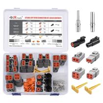 Kit de conectores JRready ST6485 DTP DTHD Deutsch 2 4 pinos Kit de conectores JRready ST6485 DTP DTHD Deutsch 2 4 pinos