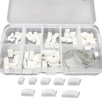 Kit de conectores JST GH 1,25 mm, 80 unidades, caixa masculina com 500 terminais