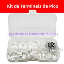 Kit De Conectores JST-PH 2.0mm Com 230 Peças, Incluindo Conectores Fêmea De 2, 3, 4 E 5 Pinos,