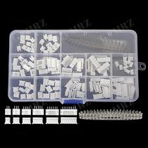 Kit De Conectores JST PH2.0 Macho E Fêmea Com 220 Peças, Terminais De Pino Reto 2P 3P 4P 5P 6P 8P Kit De Conectores JST PH2.0 Macho E Fêmea Com 220 Peças, Terminais De Pino Reto 2P 3P 4P 5P 6P 8P
