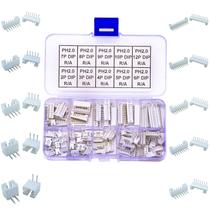 Kit de conectores Kidisoii JST-PH2.0, cabeçalho DIP, tipo ângulo reto