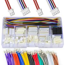 Kit de conectores Kidisoii JST-XH com passo de 2,54 mm com cabo 22AWG
