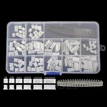 Kit De Conectores Plug Socket Macho E Fêmea PH2.0 JST Com 220 Peças Terminais De Pino Reto 2P 3P 4P