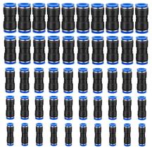 Kit de conectores pneumáticos WAFJAMF 50 peças Straight Push