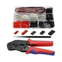 Kit De Conectores Servo JST Com Ferramenta De Crimpagem Para Modelos Hitec Futaba Spektrum - 50 Kit De Conectores Servo JST Com Ferramenta De Crimpagem Para Modelos Hitec Futaba Spektrum - 50