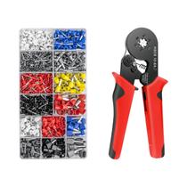 Kit De Conectores Terminais Tubulares Isolados Para Fios E Cabos, Terminais Elétricos