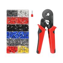 Kit De Conectores Terminais Tubulares Isolados Para Fios E Cabos, Terminais Elétricos