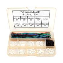 Kit De Conectores XH De 2,54mm Com Cabo Pré-Crimpado, Conectores De 2-7 Pinos, Adaptador JST Macho E Kit De Conectores XH De 2,54mm Com Cabo Pré-Crimpado, Conectores De 2-7 Pinos, Adaptador JST Macho E
