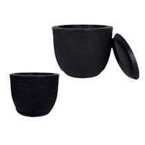 Kit de Cones com Prato (PP e P) - Para Decoração de Plantas, Suculentas e Arranjos Florais, Com Proteção Contra Mosquitos da Dengue Kit de Cones com Prato (PP e P) - Para Decoração de Plantas, Suculentas e Arranjos Florais, Com Proteção Contra Mosquitos da Dengue