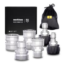 Kit de conexão rápida Active M22-14mm 304 em aço inoxidável 4000 PSI