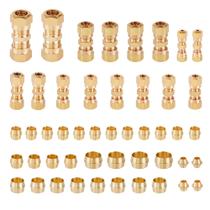 Kit de conexões de tubos de nylon para freio pneumático de compressão HASAOMOI Kit de conexões de tubos de nylon para freio pneumático de compressão HASAOMOI