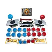 Kit De Console De Jogo Arcade Com Joystick De 8 Direções Para PC Raspberry Pi Zero Controlador USB Kit De Console De Jogo Arcade Com Joystick De 8 Direções Para PC Raspberry Pi Zero Controlador USB