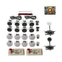 Kit De Console De Jogo Arcade Com Joystick De 8 Direções Para PC Raspberry Pi Zero Controlador USB Kit De Console De Jogo Arcade Com Joystick De 8 Direções Para PC Raspberry Pi Zero Controlador USB