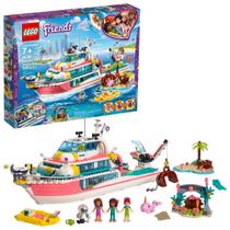 Kit de construção de barcos de brinquedo LEGO Friends Rescue Mission Boat 41381 Kit de construção de barcos de brinquedo LEGO Friends Rescue Mission Boat 41381