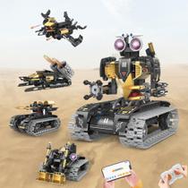 Kit de construção de brinquedos robóticos LNANZTCX 5 em 1 com aplicativo e controle remoto Kit de construção de brinquedos robóticos LNANZTCX 5 em 1 com aplicativo e controle remoto