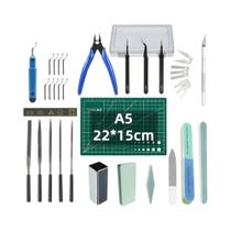 Kit De Construção De Modelo De Carro DIY Gundam, Ferramentas Essenciais Para Modelagem, Conjunto De