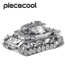 Kit de construção de modelo de quebra-cabeça de metal 3D German IV Tank com mais de 12 anos Kit de construção de modelo de quebra-cabeça de metal 3D German IV Tank com mais de 12 anos