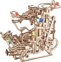 Kit de construção de modelos de quebra-cabeça 3D de madeira UGEARS Marble Run