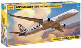 Kit de construção de modelos Zvezda ZVE7020 1:144 Airbus A350-1000 Kit de construção de modelos Zvezda ZVE7020 1:144 Airbus A350-1000