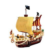 Kit De Construção De Navio Pirata Modelo 75639 Presente De Natal Aniversário Decoração Para Casa