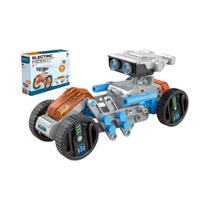 Kit De Construção De Robôs STEM 12-em-1, Conjunto De Engenharia DIY, Experimento Educacional De