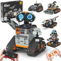 Kit de construção de robôs STEM QHECTTY 5 em 1 para crianças de 6 a 14 anos ou mais com APP Kit de construção de robôs STEM QHECTTY 5 em 1 para crianças de 6 a 14 anos ou mais com APP