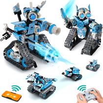Kit de construção de robôs STEM RC Opmind 5 em 1 com 398 unidades para crianças Kit de construção de robôs STEM RC Opmind 5 em 1 com 398 unidades para crianças