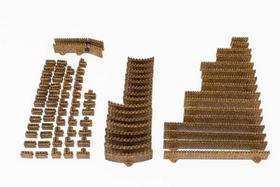 Kit de construção de terreno Dirt Cheap Dungeons Palisades TT RPG Kit de construção de terreno Dirt Cheap Dungeons Palisades TT RPG