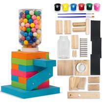 Kit de construção em madeira SparkJump DIY Candy Dispenser Kids 8-12