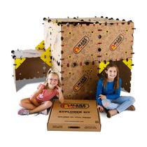 Kit de construção Fort Make-A-Fort Explorer para crianças com mais de 4 anos nos EUA Kit de construção Fort Make-A-Fort Explorer para crianças com mais de 4 anos nos EUA