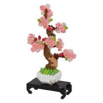 Kit de Construção KAWADA Nanoblock Bonsai Sakura - 250 Peças