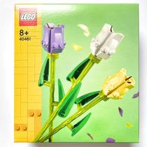 Kit de construção LEGO 40461 Buquê de flores de tulipas com 3 flores Kit de construção LEGO 40461 Buquê de flores de tulipas com 3 flores
