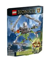 Kit de construção LEGO Bionicle 70792 Skull Slicer de 20 cm de altura