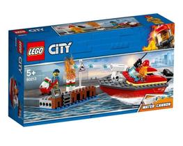 Kit de construção LEGO City Dock Side Fire 60213 (97 peças) Kit de construção LEGO City Dock Side Fire 60213 (97 peças)