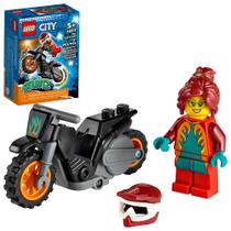 Kit de construção LEGO City Fire Stunt Bike 60311 brinquedo divertido e legal para crianças (11 peças)