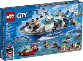 Kit de construção LEGO City Police Patrol Boat 60277 (276 peças)