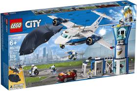 Kit de construção LEGO City Sky Police Air Base 60210 529 peças