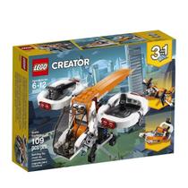 Kit de construção LEGO Creator 3 em 1 Drone Explorer 31071 (109 peças)