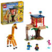 Kit de construção LEGO Creator 3 em 1 Safari Wildlife Tree House