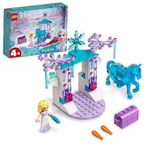 Kit de Construção LEGO Elsa e Estável de Gelo do Nokk Brinquedo Montável, 4+ anos (53 peças)