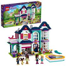 Kit de construção LEGO Friends Andrea's Family House 41449 conjunto de mini-bonecas é um ótimo presente para crianças criativas de 6 anos, novo 2021 (802 peças)