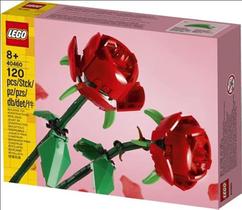 Kit de construção LEGO Iconic Rose 40460 com 2 rosas vermelhas