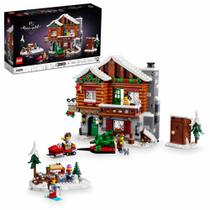 Kit de construção LEGO Icons Alpine Lodge 10325 com 5 minifiguras