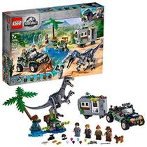 Kit de construção LEGO Jurassic World Baryonyx Face Off: The Treasure Hunt 75935 (434 peças)