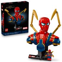 Kit de construção LEGO Marvel Iron Spider-Man Bust 76326