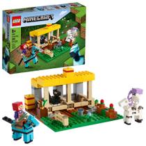Kit de construção LEGO Minecraft The Horse Stable 21171 241 unidades Kit de construção LEGO Minecraft The Horse Stable 21171 241 unidades